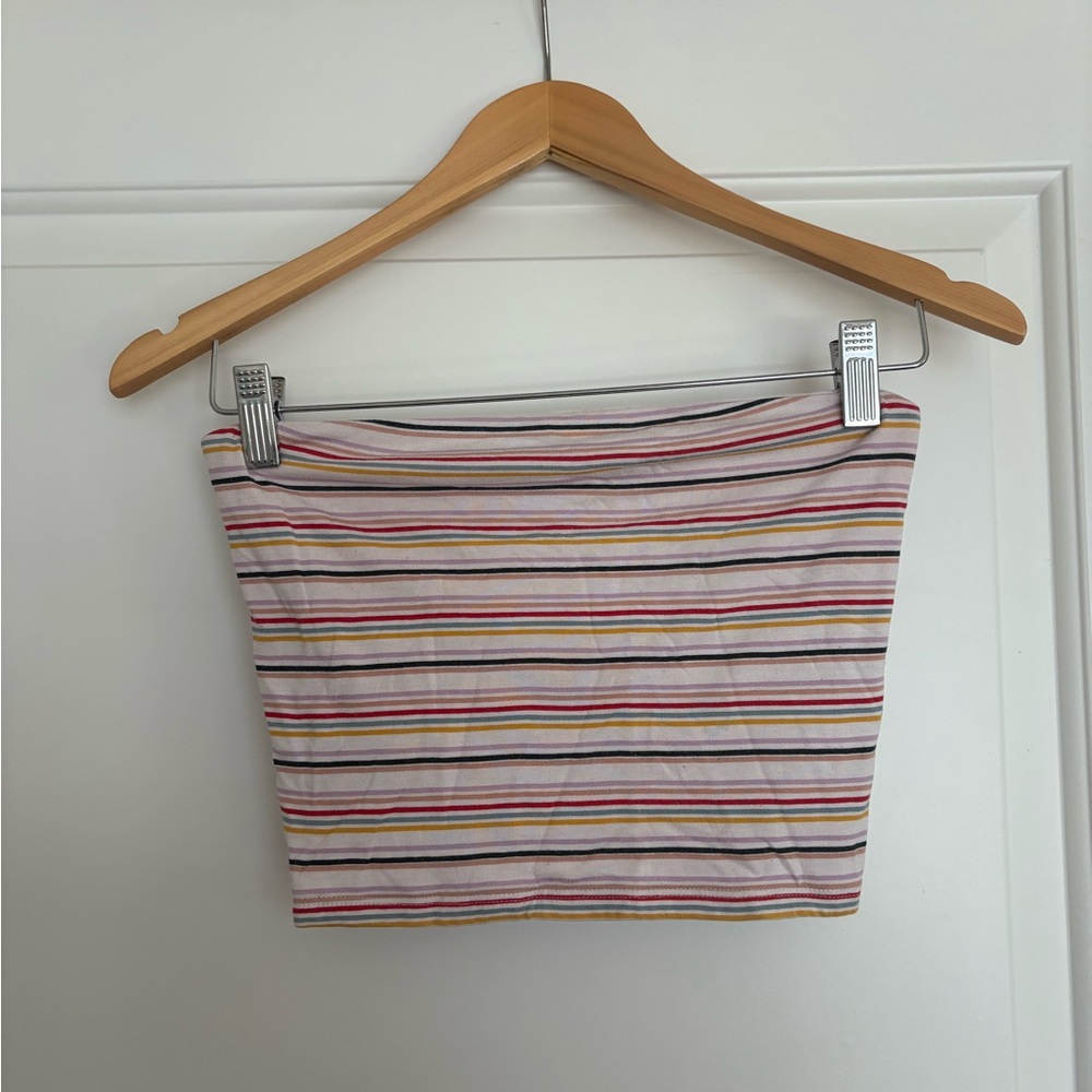American Eagle Outfitters Multicolor Striped Mini Skirt